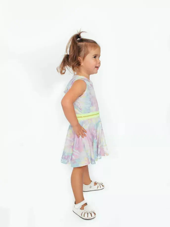 Skater Skirt Tie Dye Hoodie Dress Little Mass