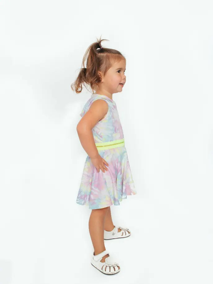 Skater Skirt Tie Dye Hoodie Dress Little Mass