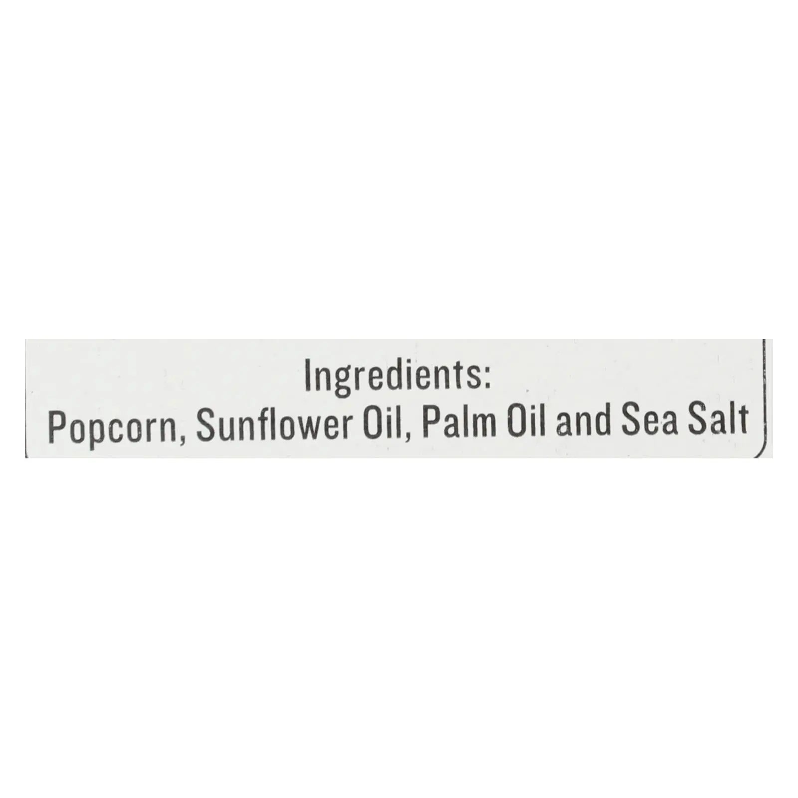 Skinnypop Popcorn - Popcorn Mirco Sea Salt - Case Of 6 - 6/2.8 Oz Skinnypop Popcorn