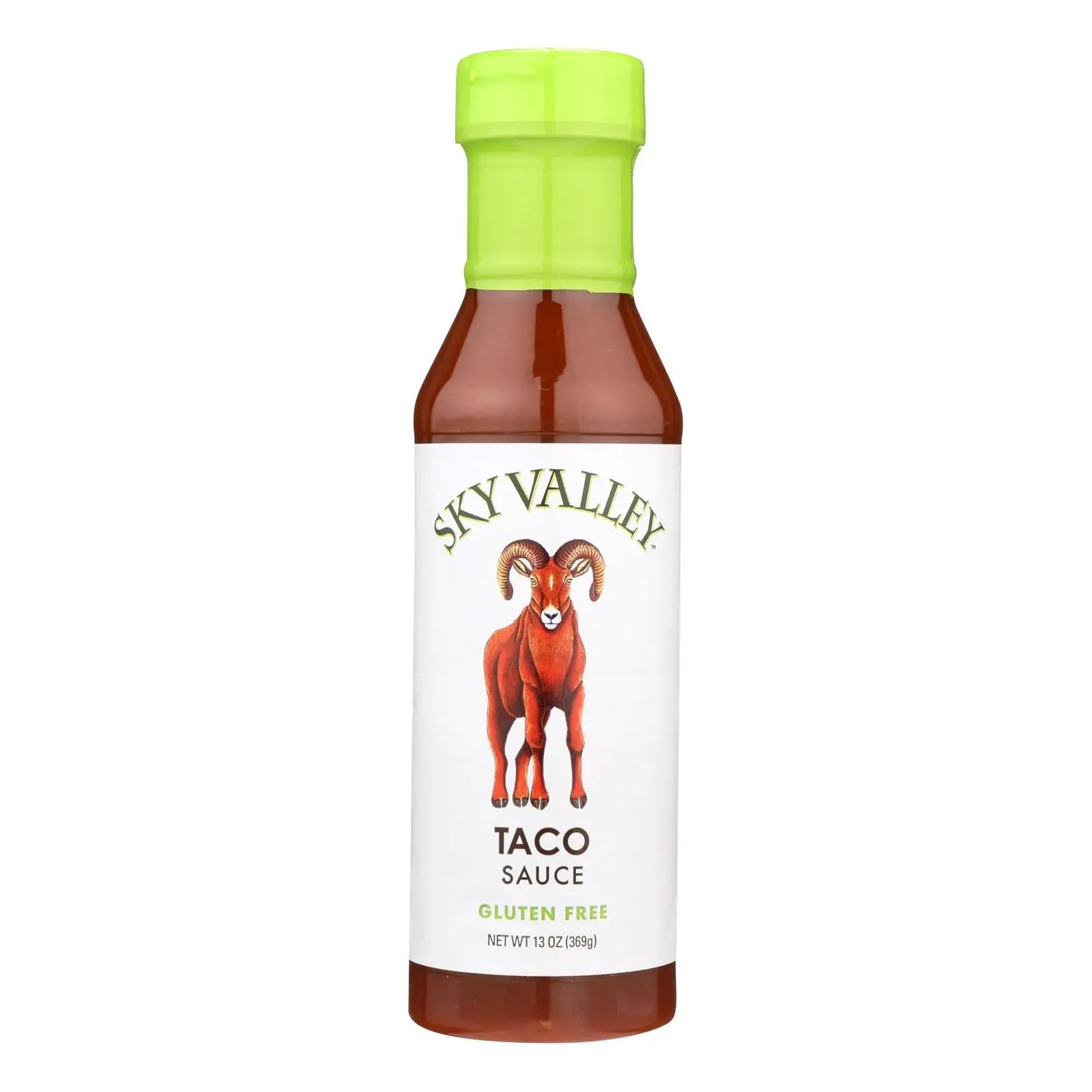 Sky Valley Taco Sauce  - Case Of 6 - 13 Oz Sky Valley