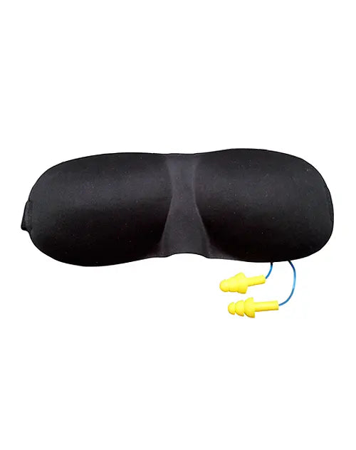 Sleep Mask (#167) and Pressure Reducing Ear Plugs En Route Travelware