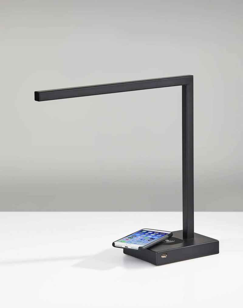 Slender Bar Black Metal Led Charging Desk Light Homeroots Lighting