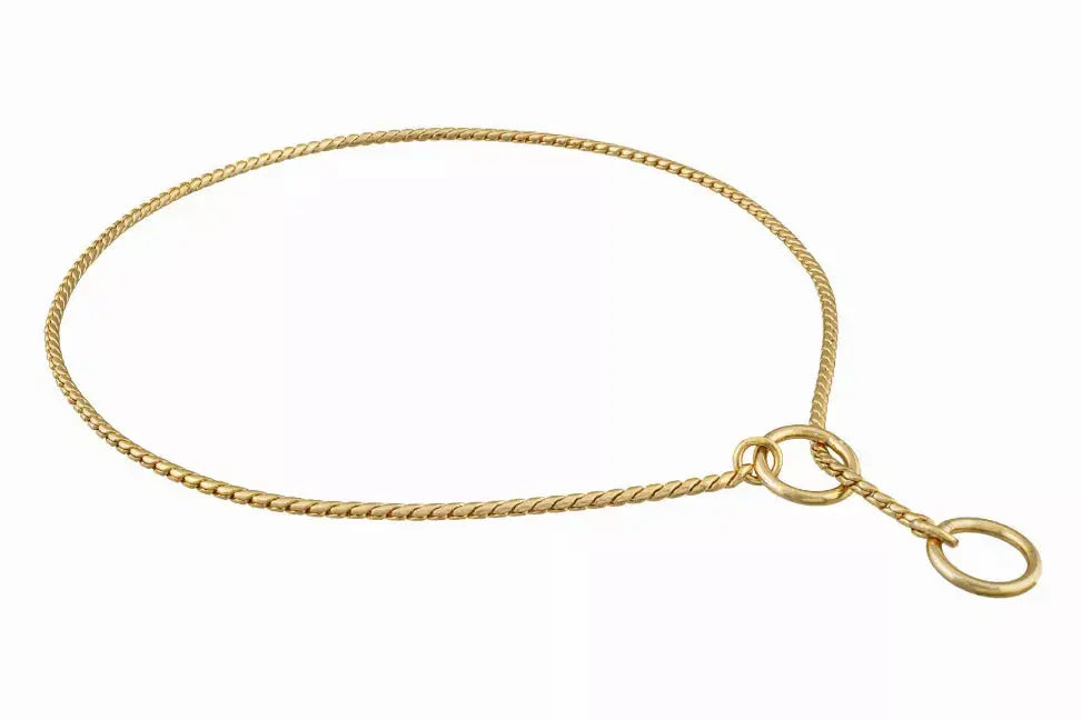 Slip Snake Show Chain Collar Alvalley LLC