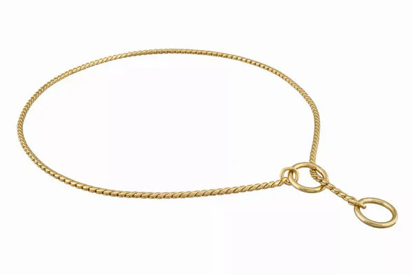 Slip Snake Show Chain Collar Alvalley LLC