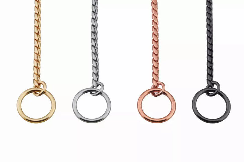 Slip Snake Show Chain Collar Alvalley LLC
