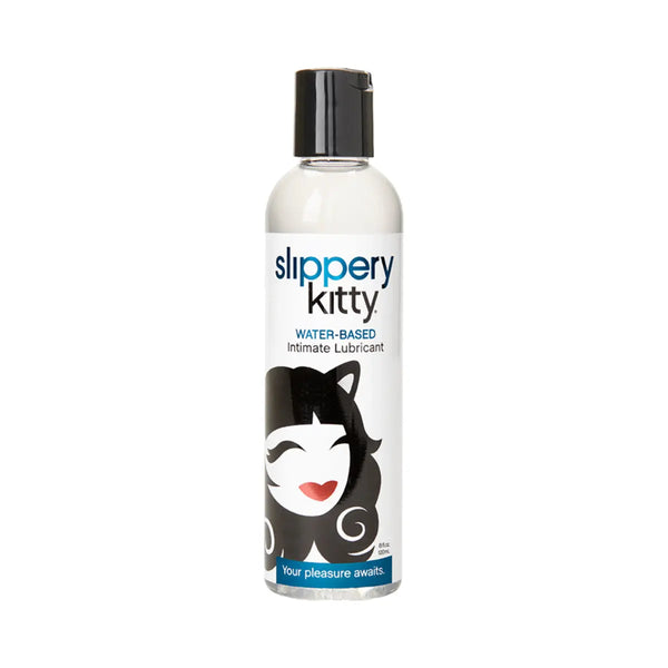 Slippery Kitty Lube 8oz Water Based Tickle Kitty