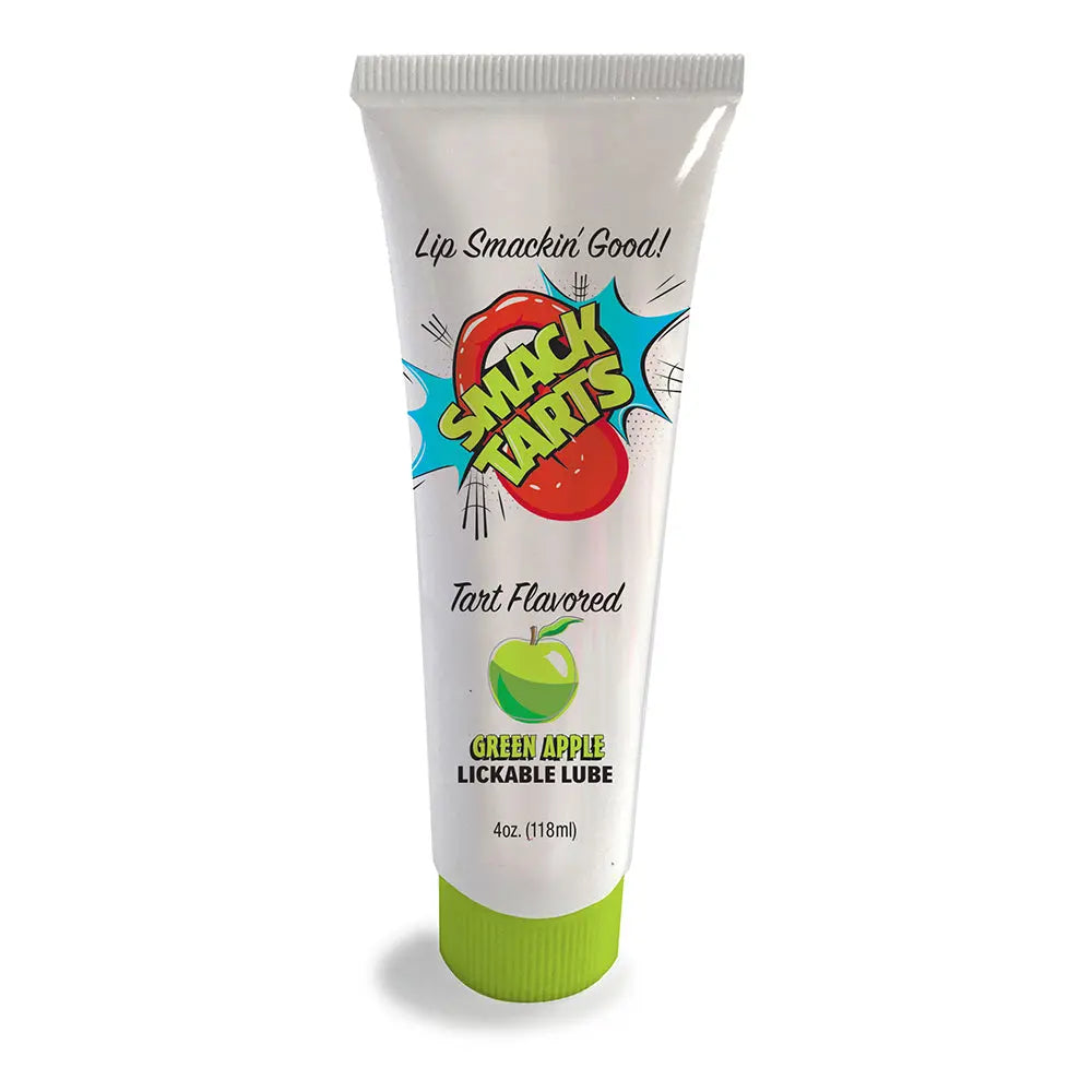 Smack Tarts Lick Sour GreenApple Lub 4oz Little Genie