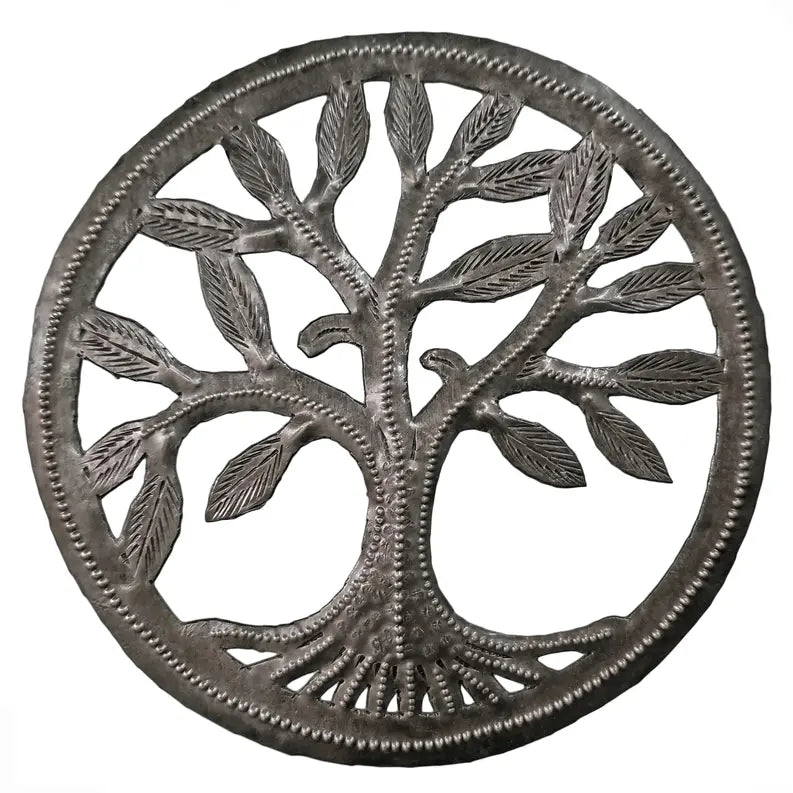 Small Bordered Root Tree Le Primitif Galleries