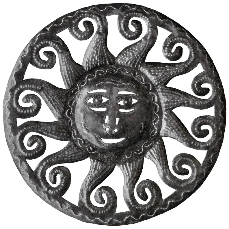 Small Octopus Sun with Border Le Primitif Galleries