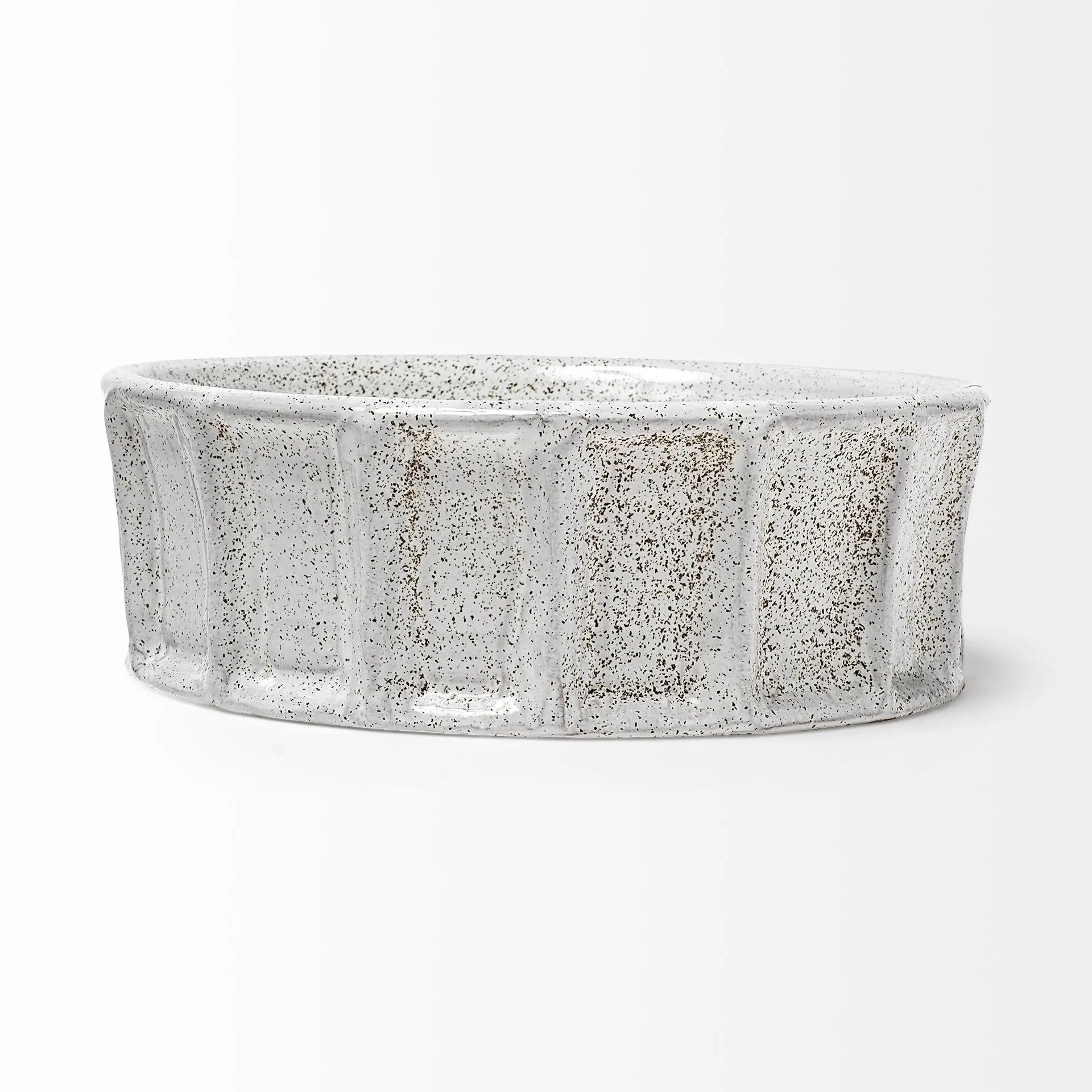 Small White Ceramic Bowl Homeroots Kitchen & Dining