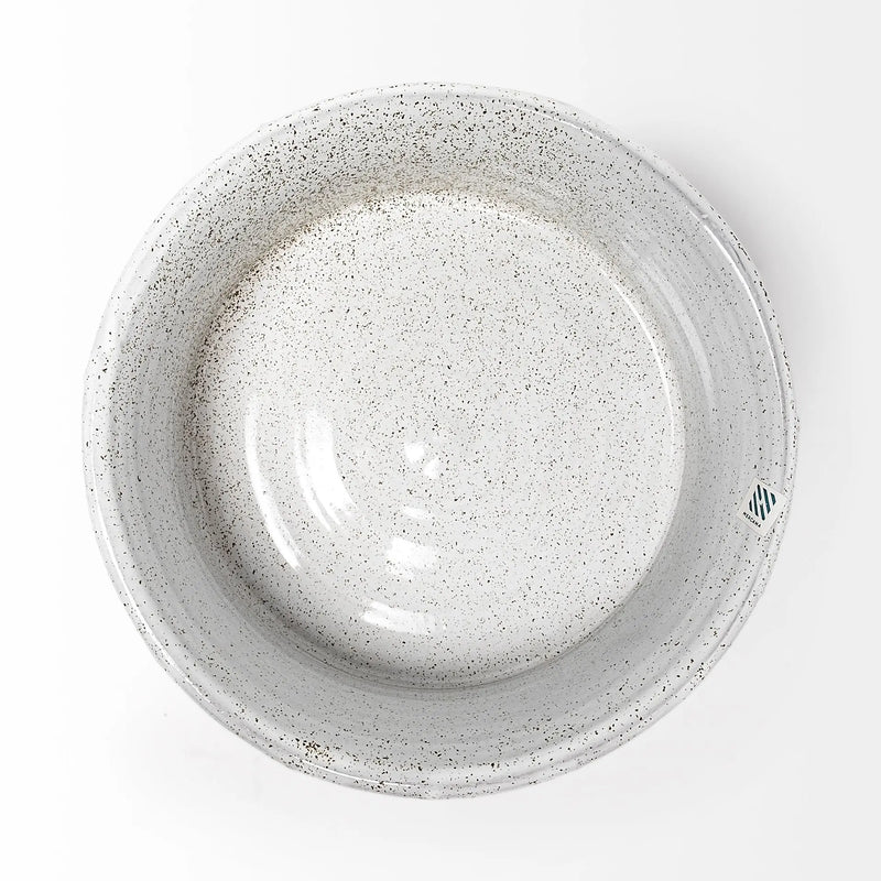 Small White Ceramic Bowl Homeroots Kitchen & Dining