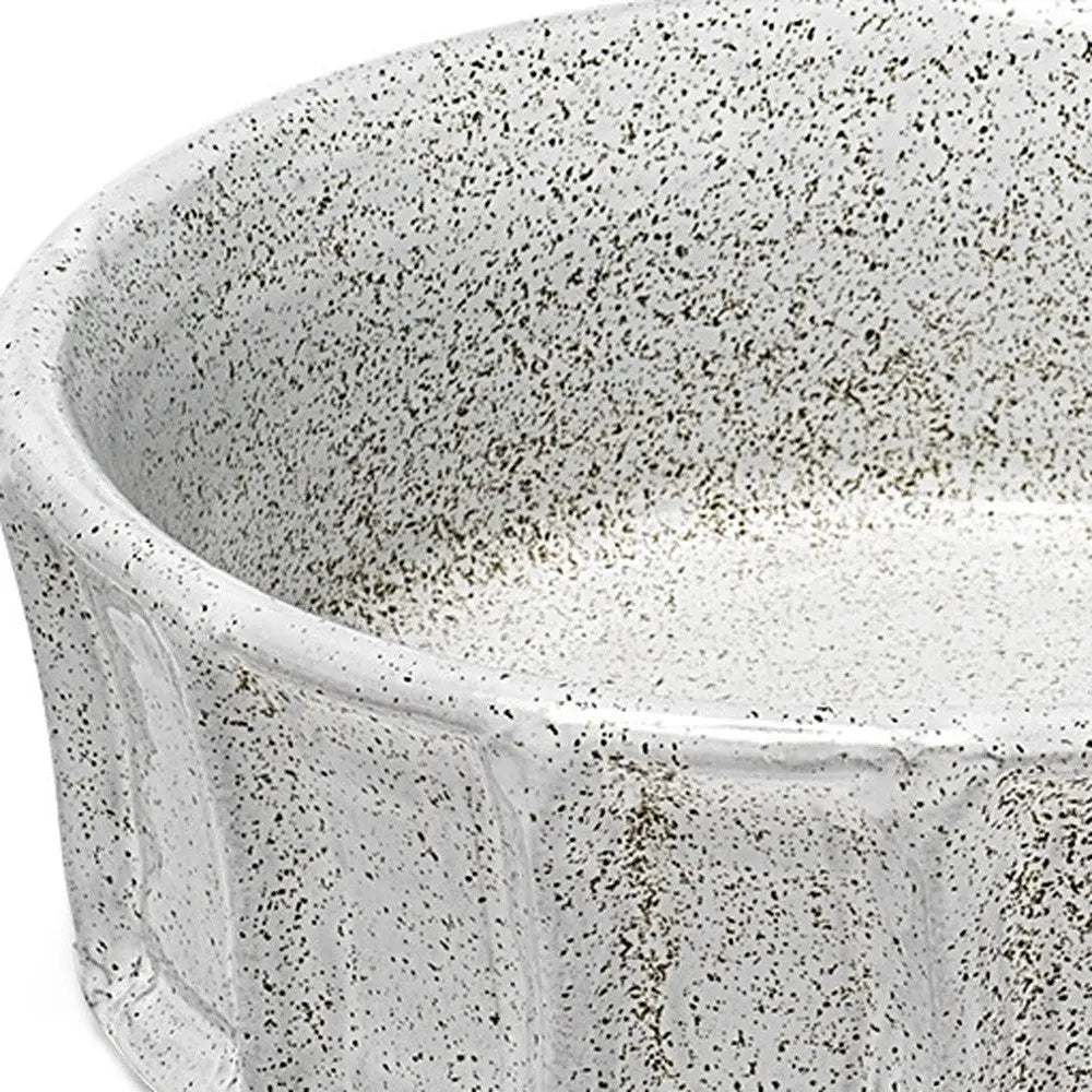 Small White Ceramic Bowl Homeroots Kitchen & Dining