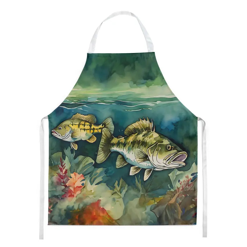 Smallmouth Bass Apron Caroline's Treasures