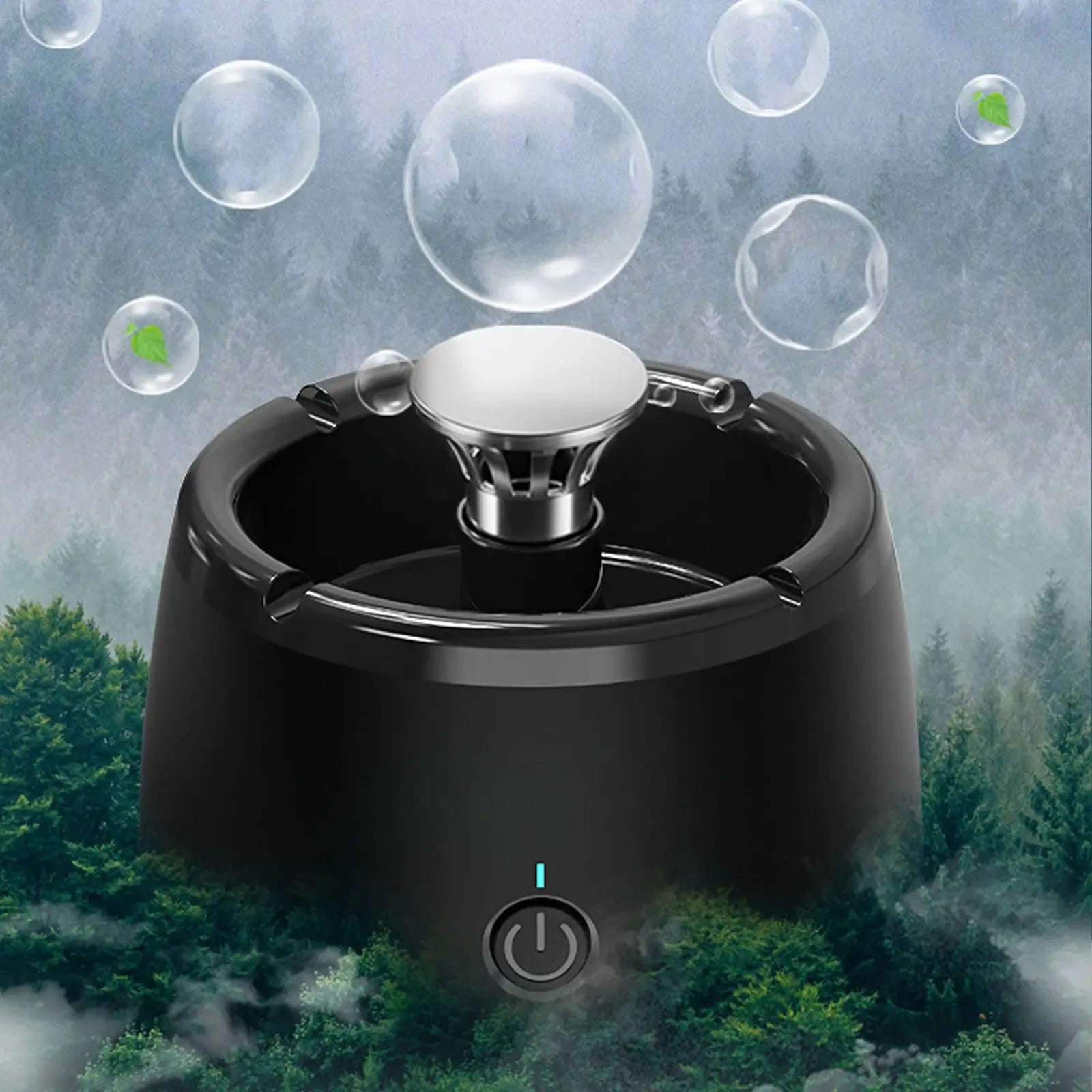 Smart Ashtray with USB Rechargeable Battery, Powerful Motor, Modern Design Ideal for Home, Office, Restaurant Use, Gift GreatEagleInc