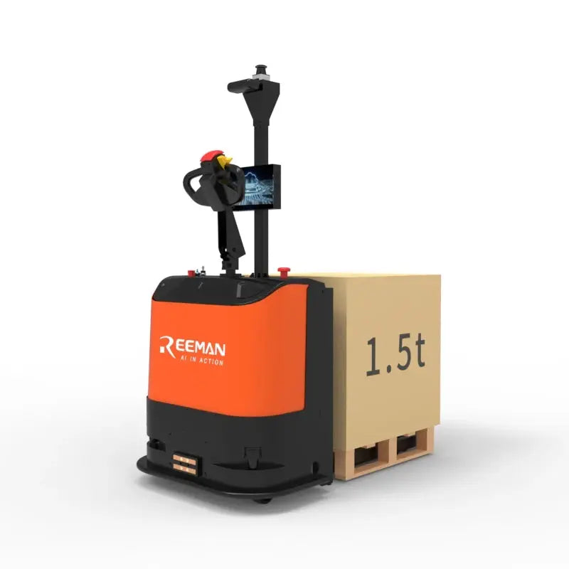 Smart Forklift Autonomous Unmanned Forklift 1.5t Electric Pallet Stacker Forklift Robot Warehouse Stacking Truck GreatEagleInc