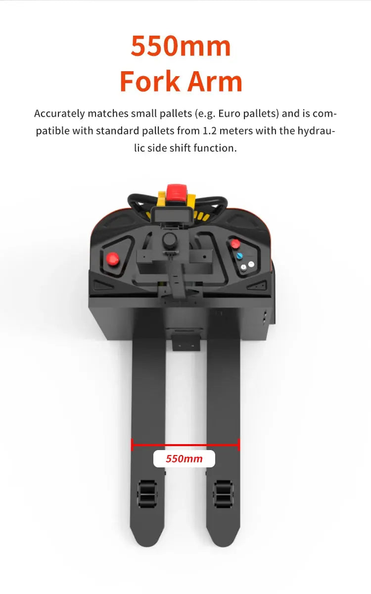 Smart Forklift Autonomous Unmanned Forklift 1.5t Electric Pallet Stacker Forklift Robot Warehouse Stacking Truck GreatEagleInc