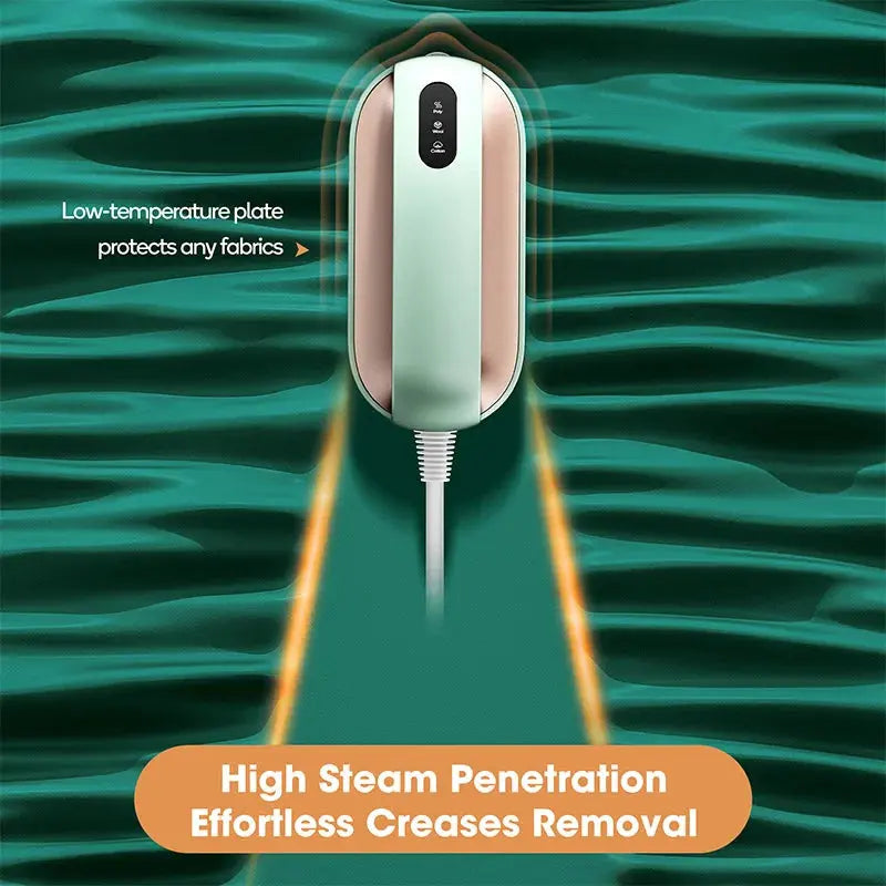 Smart Iron for Clothes Travel Household Tools Fast Heat-Up Nonstick Ceramic Soleplate for Home GreatEagleInc
