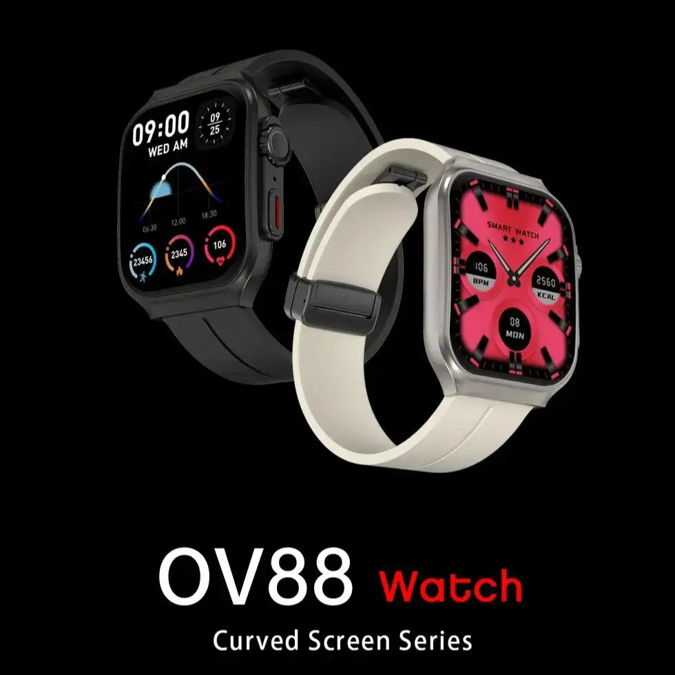 Smart Watch 2.01" Curved AMOLED Screen 3D Flexible Design 120+ Sports Modes Long Battery Life Watch for Daily & Sports Use GreatEagleInc