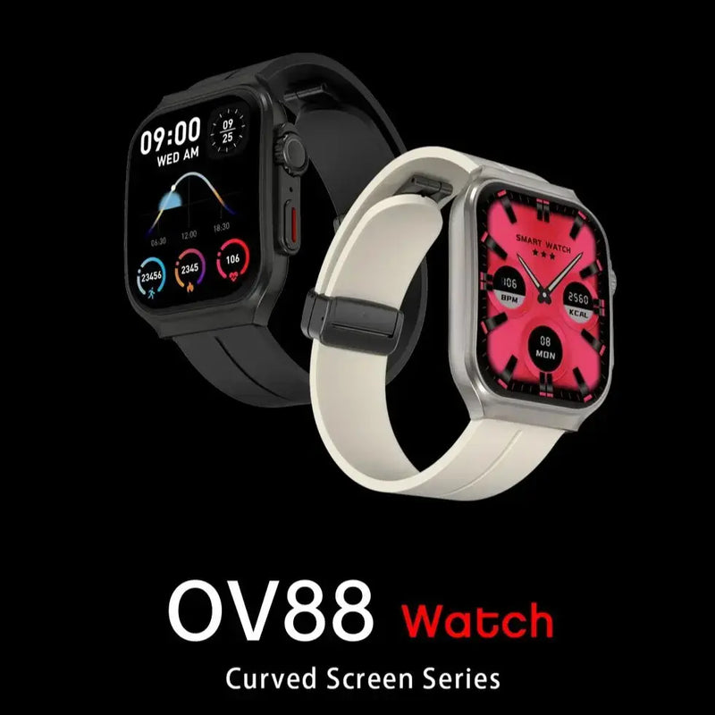 Smart Watch 2.01" Curved AMOLED Screen 3D Flexible Design 120+ Sports Modes Long Battery Life Watch for Daily & Sports Use GreatEagleInc