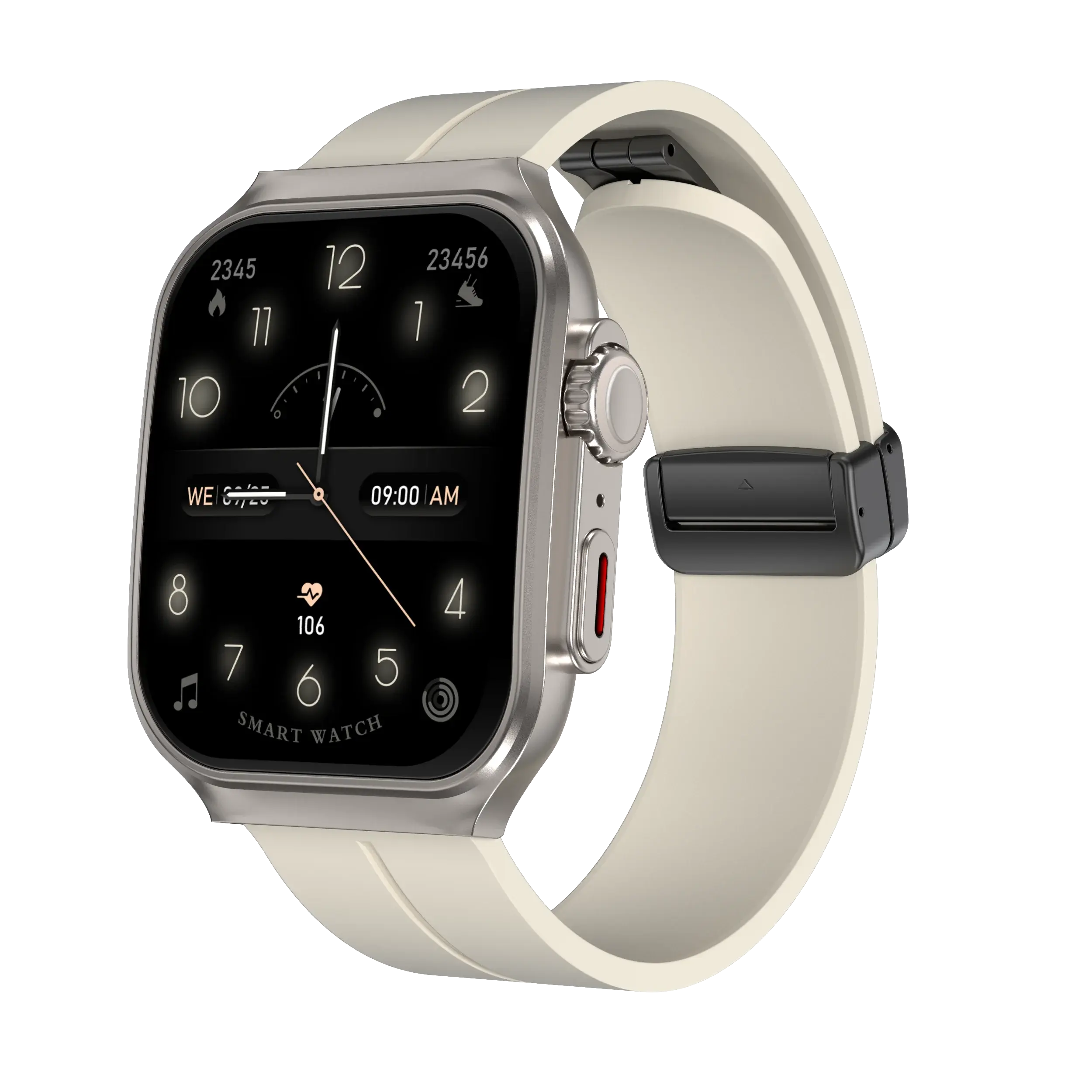 Smart Watch 2.01" Curved AMOLED Screen 3D Flexible Design 120+ Sports Modes Long Battery Life Watch for Daily & Sports Use GreatEagleInc