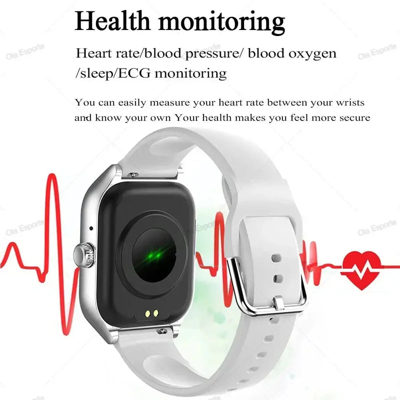 Smart Watch For Android IOS Watches 1.83inch HD Display Bluetooth Call Message Alert Music Sports Mode Smartwatch Men Women Gift GreatEagleInc