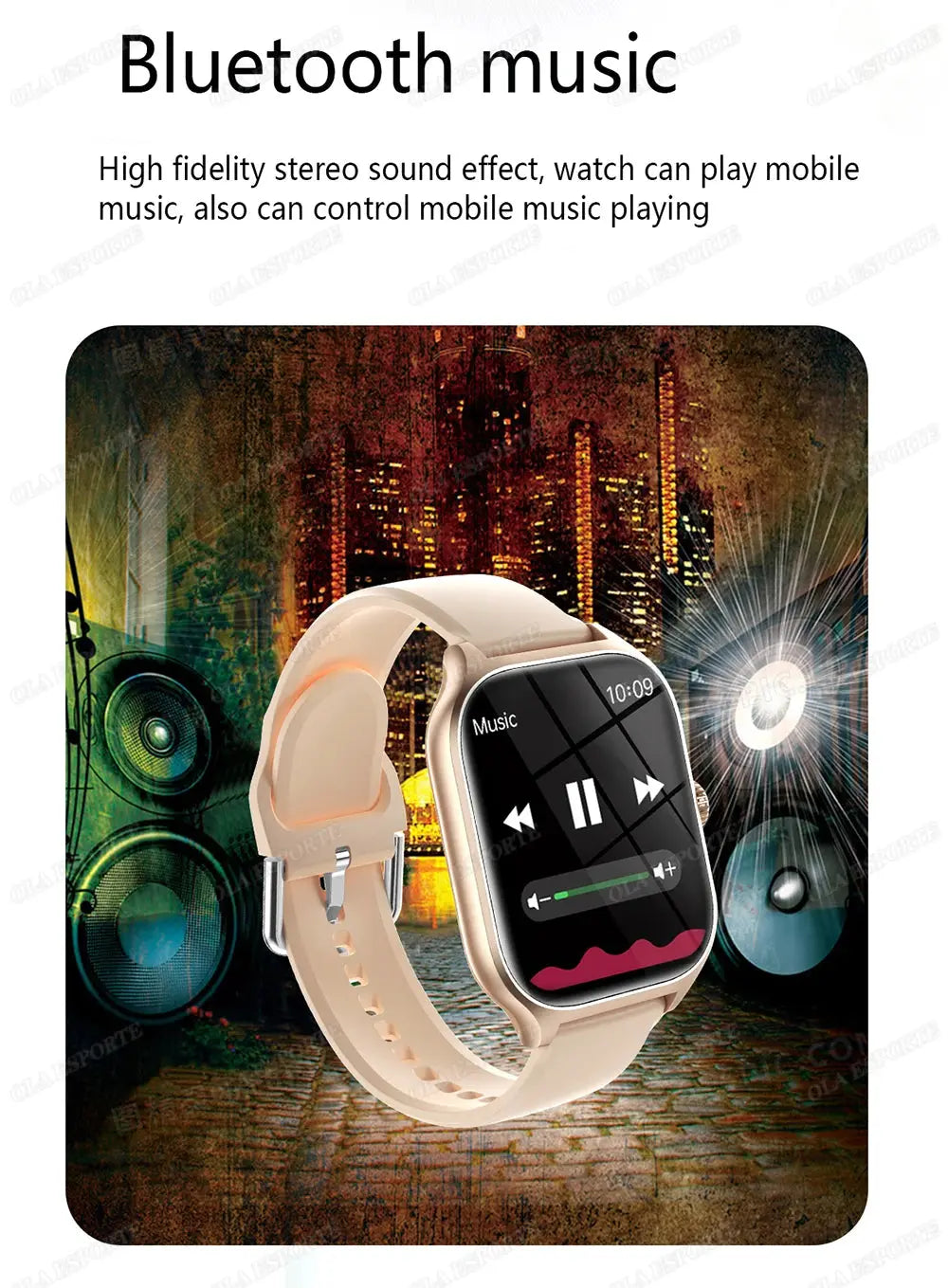 Smart Watch For Android IOS Watches 1.83inch HD Display Bluetooth Call Message Alert Music Sports Mode Smartwatch Men Women Gift GreatEagleInc