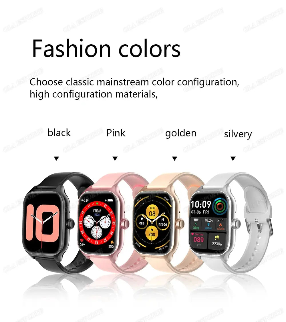 Smart Watch For Android IOS Watches 1.83inch HD Display Bluetooth Call Message Alert Music Sports Mode Smartwatch Men Women Gift GreatEagleInc