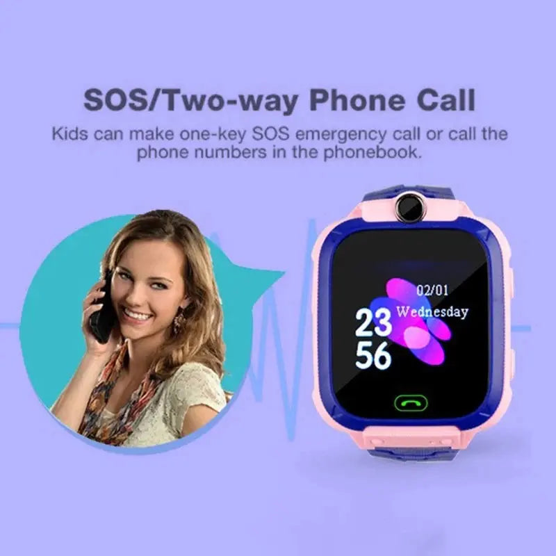 Smart Watch For Kids - Location, Camera, Video, Music, Games, Alarm, Calculator GreatEagleInc