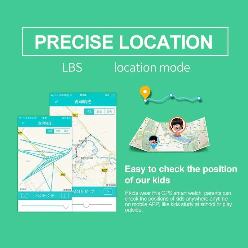 Smart Watch For Kids - Location, Camera, Video, Music, Games, Alarm, Calculator GreatEagleInc