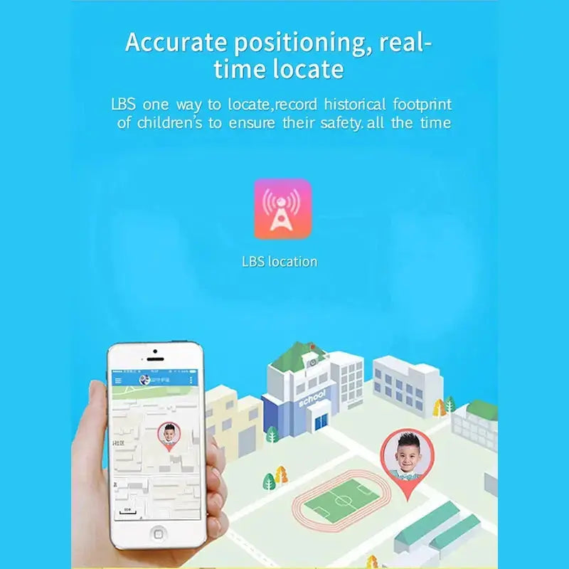 Smart Watch For Kids - Location, Camera, Video, Music, Games, Alarm, Calculator GreatEagleInc