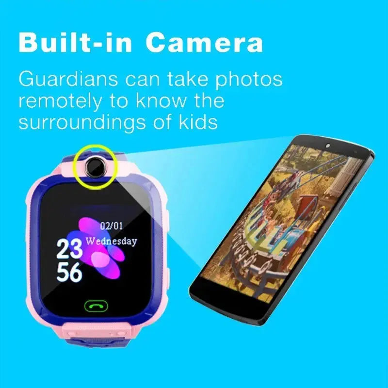 Smart Watch For Kids - Location, Camera, Video, Music, Games, Alarm, Calculator GreatEagleInc