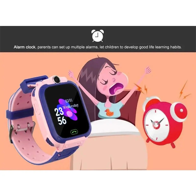 Smart Watch For Kids - Location, Camera, Video, Music, Games, Alarm, Calculator GreatEagleInc
