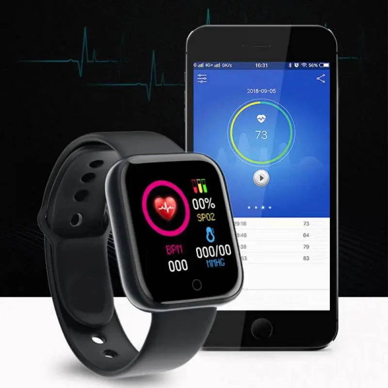 Smart Watch For Women Men Wristwatch Bluetooth Connected Phone Player Music Fitness Sport Bracelet Sleep Monitor Digital Watches GreatEagleInc