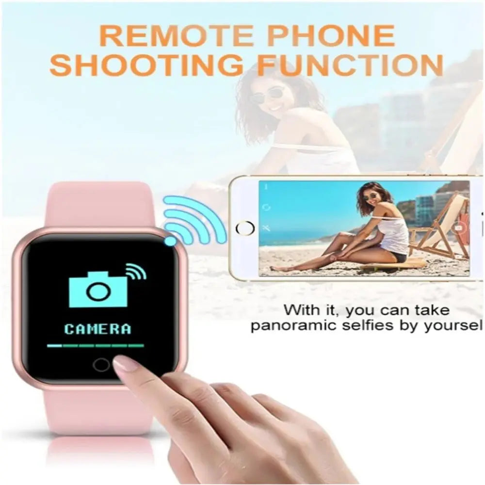 Smart Watch For Women Men Wristwatch Bluetooth Connected Phone Player Music Fitness Sport Bracelet Sleep Monitor Digital Watches GreatEagleInc