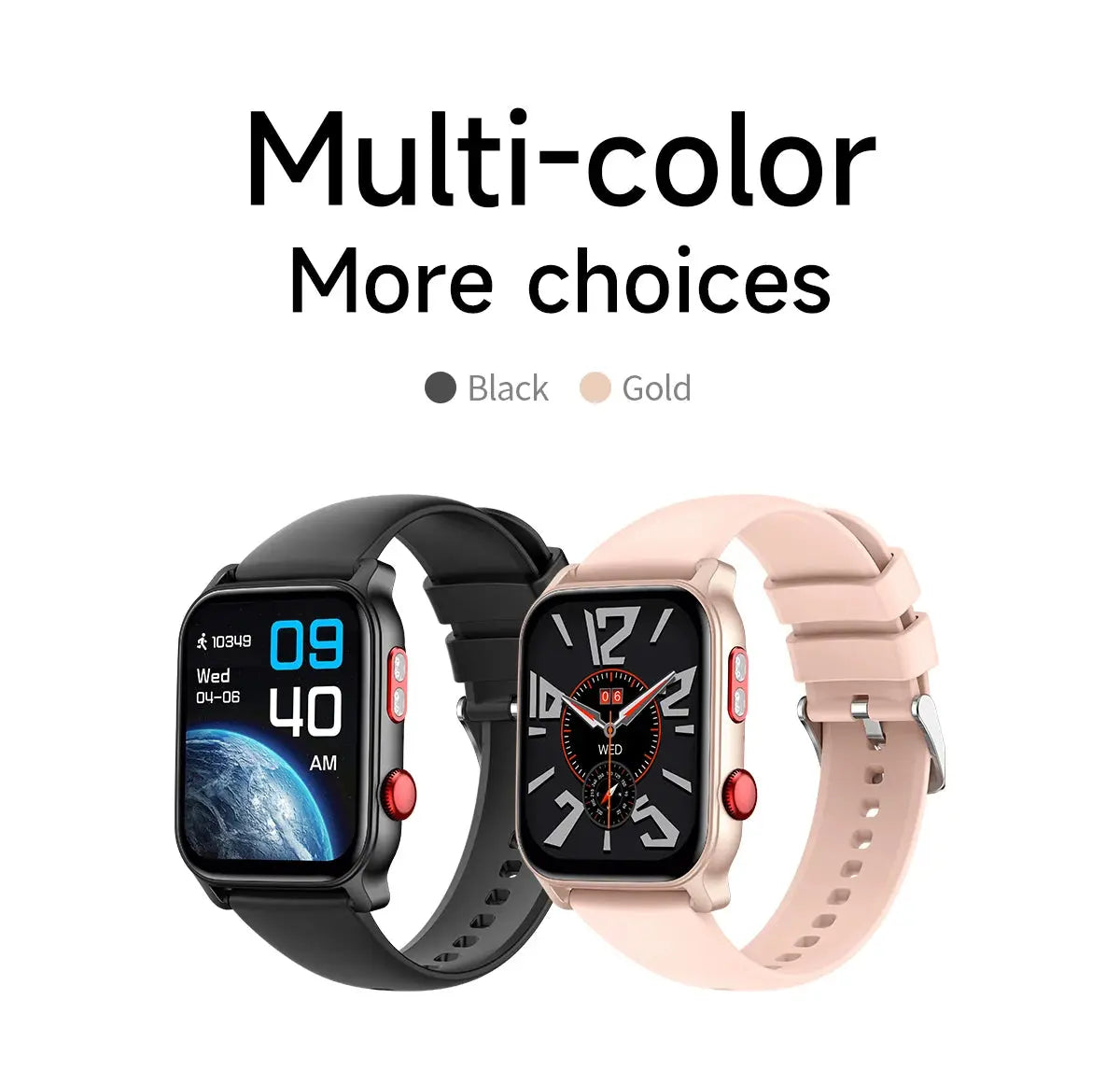 Smart Watch for Men 1.83 inch Screen 100+ Sports Modes Wireless Call Flashlight IP68 Waterproof Sleep Monitoring Sport Smartwat GreatEagleInc