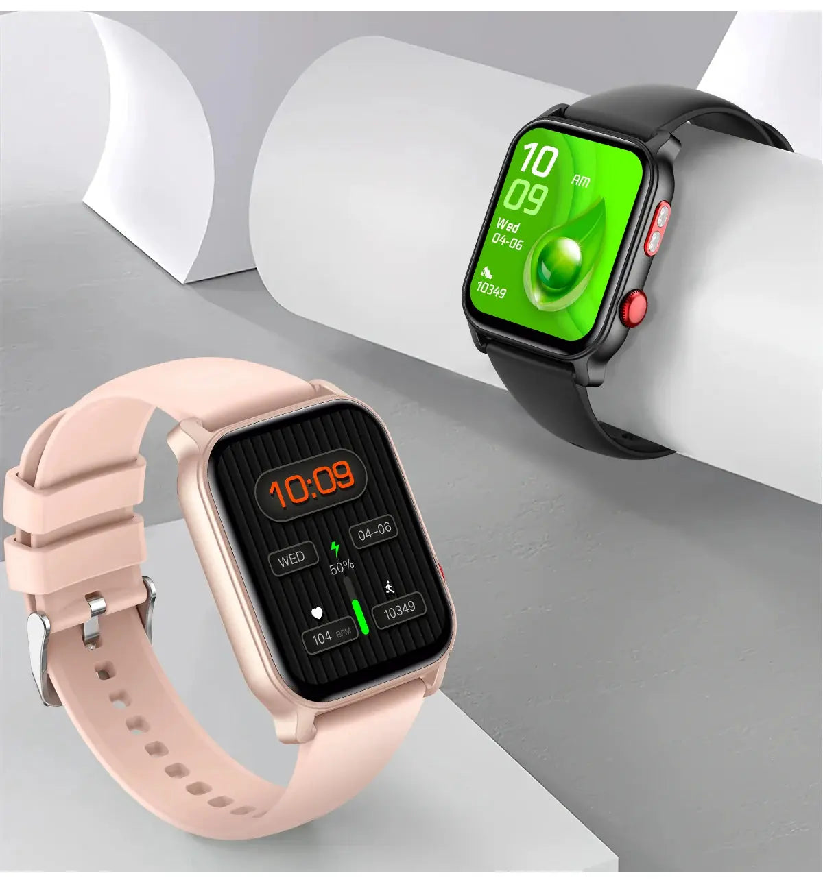 Smart Watch for Men 1.83 inch Screen 100+ Sports Modes Wireless Call Flashlight IP68 Waterproof Sleep Monitoring Sport Smartwat GreatEagleInc