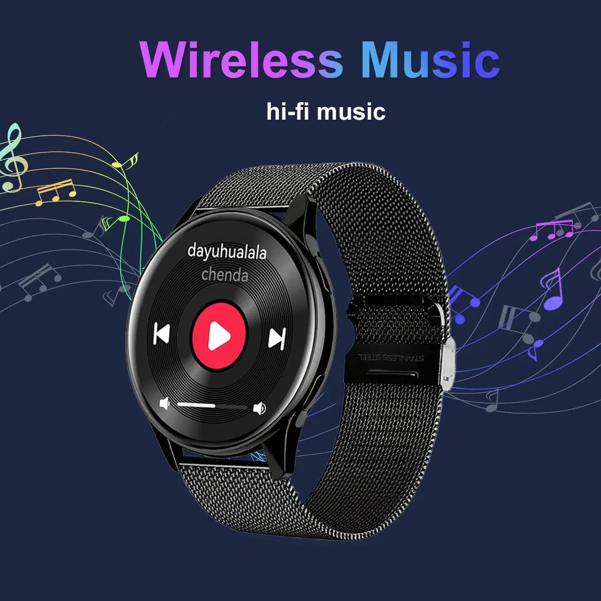 Smart Watch, Wireless Call/Dial, Multi-Sport Mode, Alerts, For Men and Women, Customized Wallpaper, iPhone/Andriod GreatEagleInc
