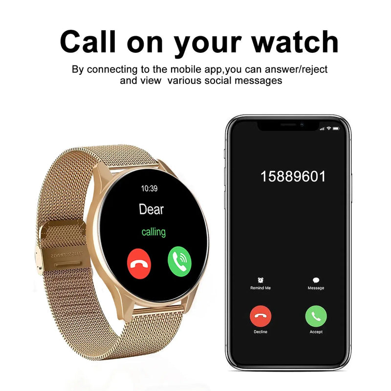 Smart Watch, Wireless Call/Dial, Multi-Sport Mode, Alerts, For Men and Women, Customized Wallpaper, iPhone/Andriod GreatEagleInc