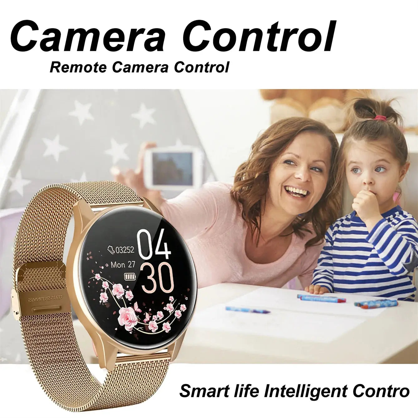 Smart Watch, Wireless Call/Dial, Multi-Sport Mode, Alerts, For Men and Women, Customized Wallpaper, iPhone/Andriod GreatEagleInc