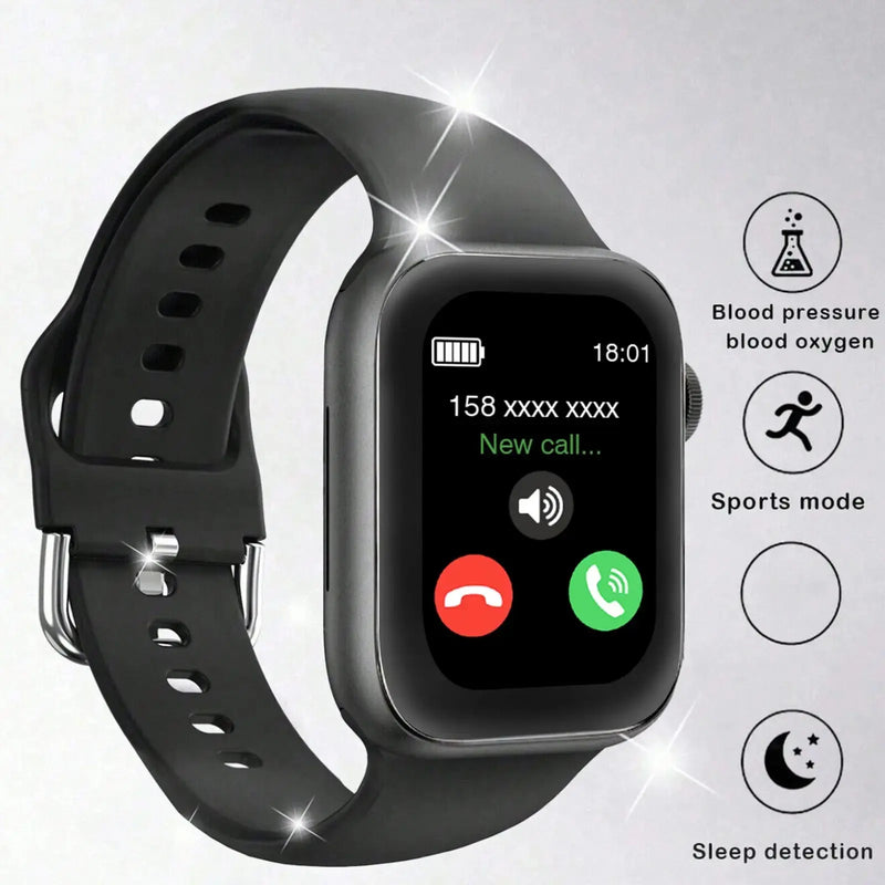 Smart Watch, Wireless Call/Dial, Multi-Sport Mode, Multiple APP Reminders, Suitable for Men and Women, Compatible with IPhone/An GreatEagleInc
