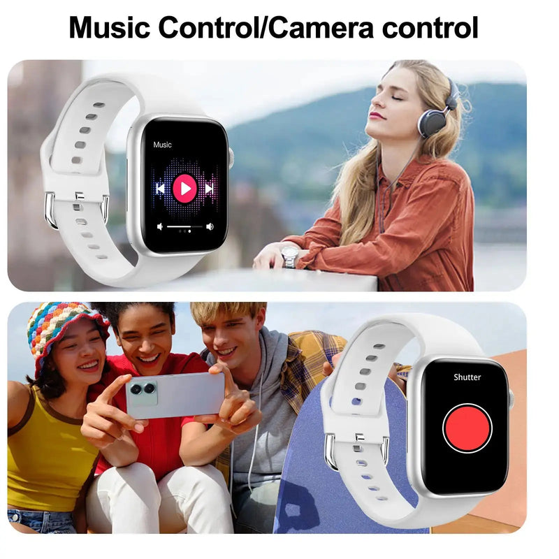 Smart Watch, Wireless Call/Dial, Multi-Sport Mode, Multiple APP Reminders, Suitable for Men and Women, Compatible with IPhone/An GreatEagleInc