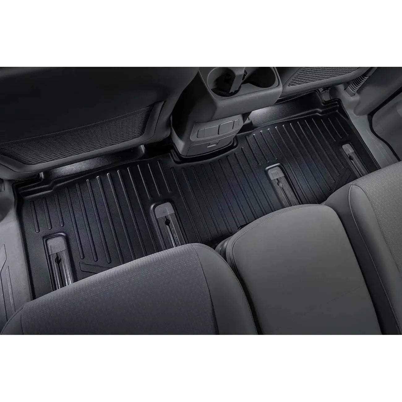 Smartliner Floor Liners Front/2nd Row 2015-2021 Kia Sedona - 8 Passenger Model (black) SMARTLINER