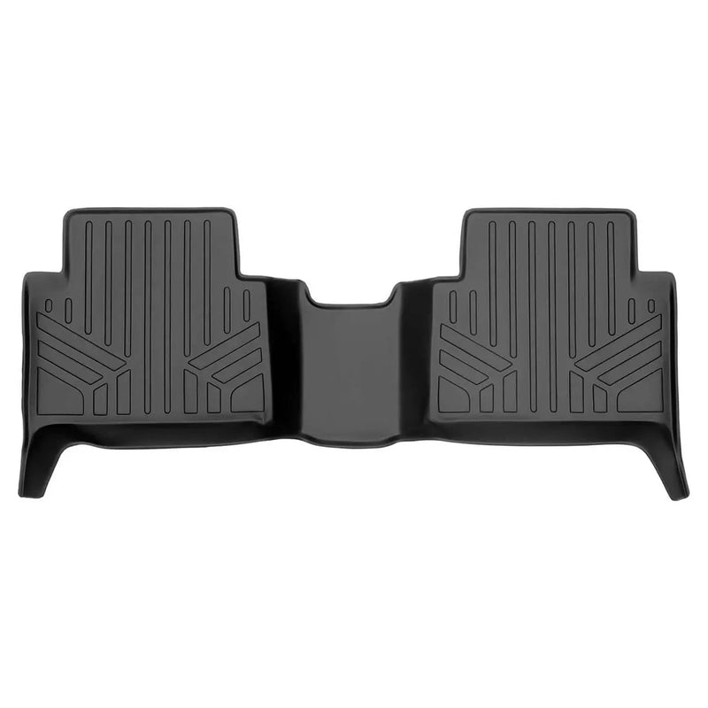 Smartliner Front/2nd Row Floor Liners '15-'22 Chevy Colorado Crew Cab/gmc Canyon Crew Cab (black) SMARTLINER