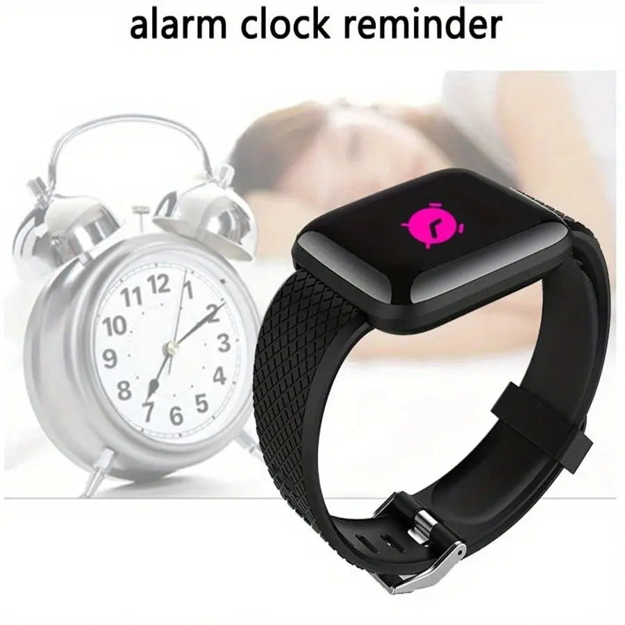 Smartwatch Men Women Wristwatches Smart Watch Message Fitness Monitor Bracelet Birthday Gift Electronic Clock For Android IOS GreatEagleInc