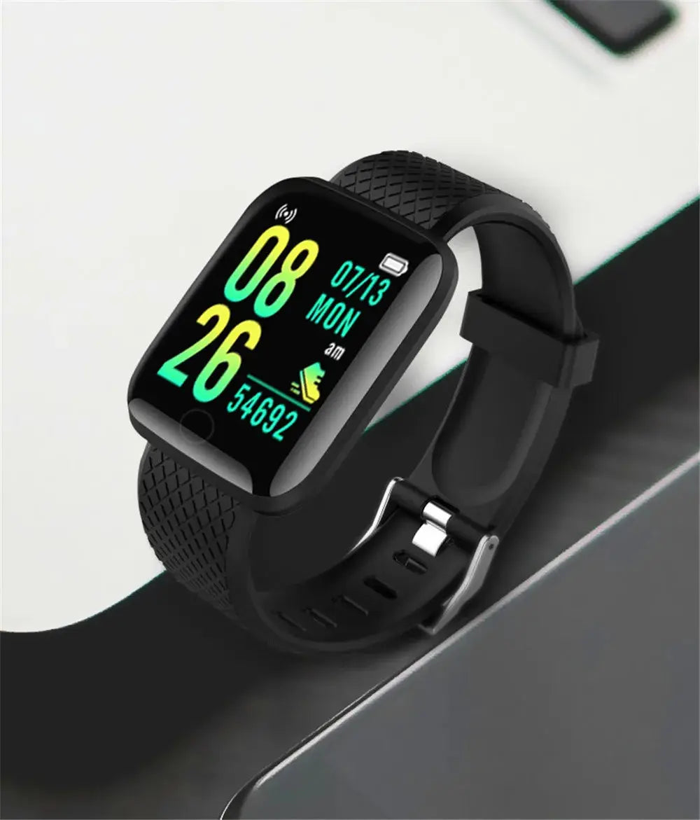 Smartwatch Men Women Wristwatches Smart Watch Message Fitness Monitor Bracelet Birthday Gift Electronic Clock For Android IOS GreatEagleInc