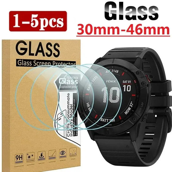 Smartwatch Smart Watch Glass 40MM 42MM 44MM 39MM 38MM 37MM 35MM 34MM 33MM 45MM 30MM-46MM Film Screen Protector Watch Accessories GreatEagleInc