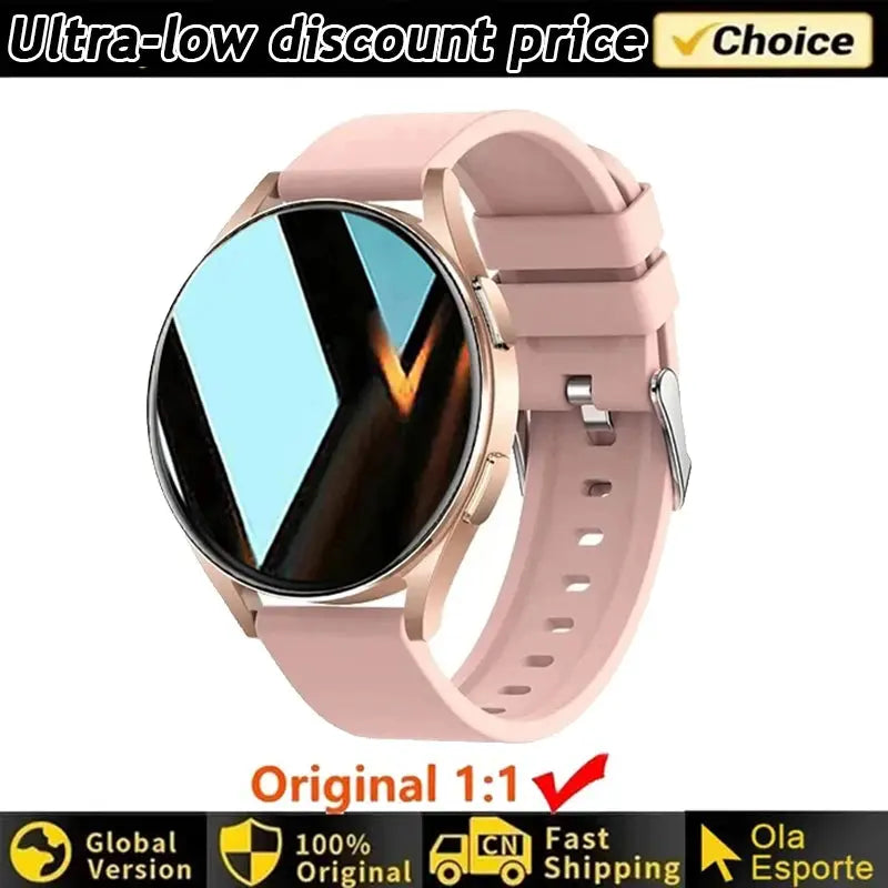 Smartwatch Women Watch 6 Health Monitoring Watch Waterproof Voice Assistant Bluetooth Call Smart Watch 2026 New Sports Watch GreatEagleInc