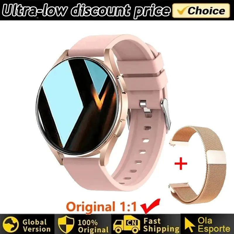 Smartwatch Women Watch 6 Health Monitoring Watch Waterproof Voice Assistant Bluetooth Call Smart Watch 2026 New Sports Watch GreatEagleInc