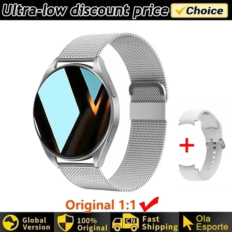 Smartwatch Women Watch 6 Health Monitoring Watch Waterproof Voice Assistant Bluetooth Call Smart Watch 2026 New Sports Watch GreatEagleInc