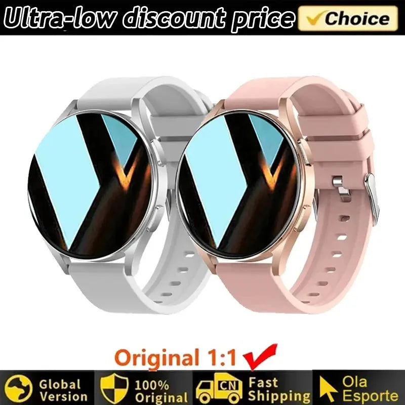 Smartwatch Women Watch 6 Health Monitoring Watch Waterproof Voice Assistant Bluetooth Call Smart Watch 2026 New Sports Watch GreatEagleInc